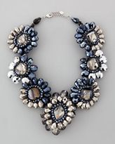 Thumbnail for your product : Nakamol Crystal-Flower Statement Necklace (Stylist Pick!)