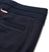Thumbnail for your product : Moncler Gamme Bleu Slim-fit Tapered Loopback Cotton-jersey Sweatpants - Storm blue