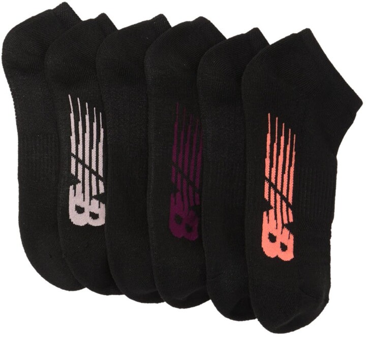 New Balance Active Cushion Low Cut Performance Socks Pack of 6