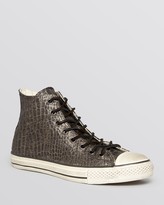 Thumbnail for your product : Converse by John Varvatos All Star Reptilian Leather High Top Sneakers