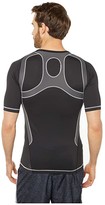 Thumbnail for your product : CW-X S/S Ventilator Web Top (Black/Charcoal/Silver Stitch) Men's Short Sleeve Pullover