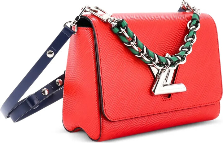 Louis Vuitton Pre-Owned Braided Handle Twist Bag Epi Leather MM crossbody bag