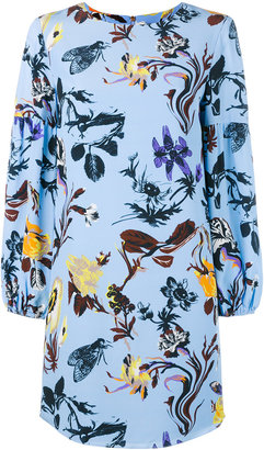 Tibi floral print dress - women - Silk/Polyester - 4