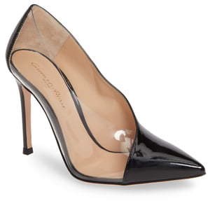 gianvito rossi clear pumps