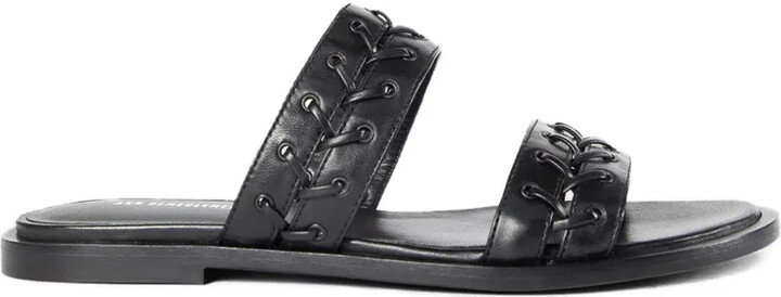 Ann Demeulemeester Braided Nappa Leather Sandals