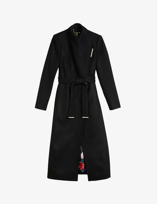 ted baker black coat