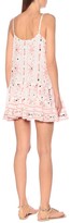 Thumbnail for your product : Juliet Dunn Embellished cotton minidress