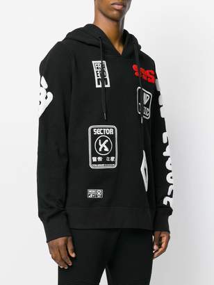 Kokon To Zai patches hoodie