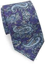 Thumbnail for your product : Isaia Washed Paisley Silk Tie