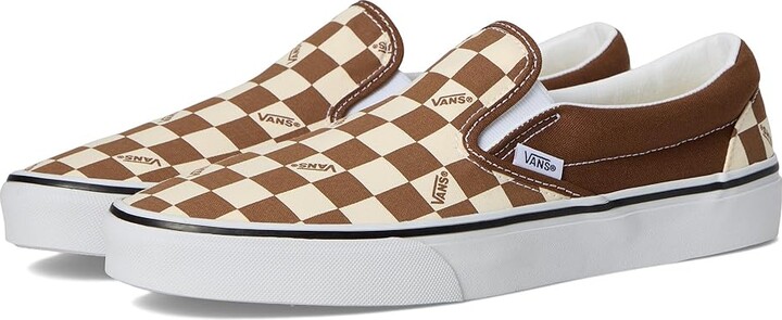 Vans Classic Slip-on Shoes Vans Check Dachshund : Men's 4.5 - Women's 6 Medium, Canvas