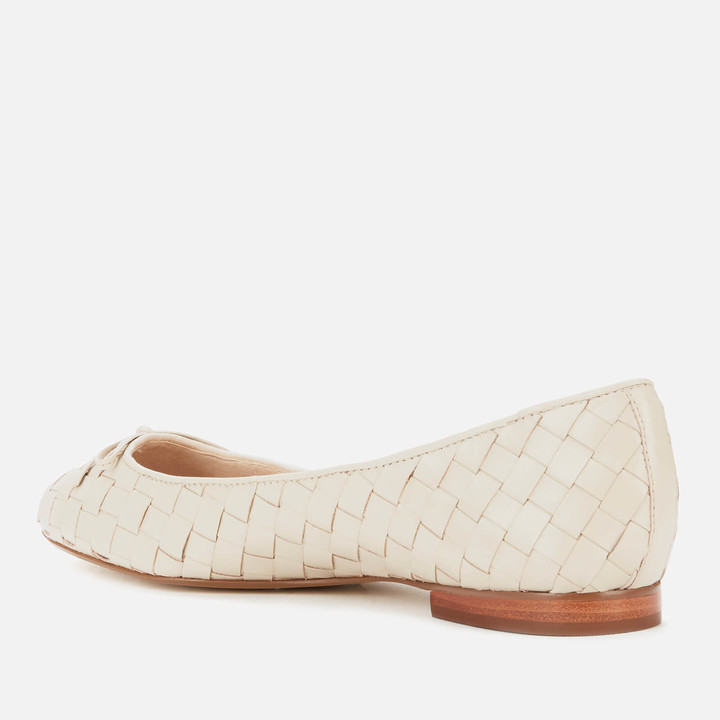 dune white flat shoes