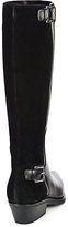 Thumbnail for your product : CNC Costume National Leather & Suede Strappy Zip Knee-High Boots