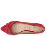 Thumbnail for your product : Sole Society 'Aamira' Almond Toe Flat (Women)