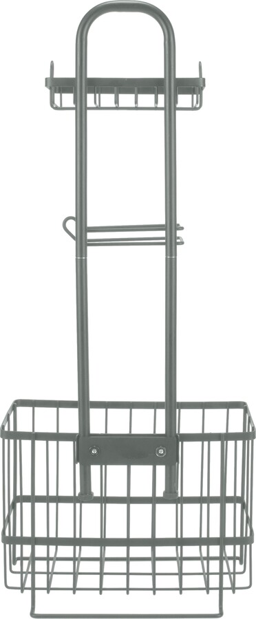 Bath Bliss Cottage Collection Deluxe Shower Caddy in Grey