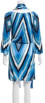 Thumbnail for your product : Celine Striped Long Sleeve Dress