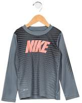 Thumbnail for your product : Nike Girls' Printed Logo Top