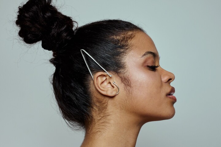 Etsy sterling Silver Adjustable Ear Cuff Full Coverage No Piercing Wrap Earring