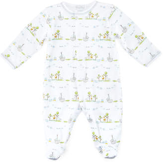 Kissy Kissy Noah's Ark Printed Footie Pajamas, Size Newborn-9 Months