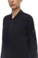 Thumbnail for your product : Canada Goose Lennox Wool Blend Knit Bomber Jacket