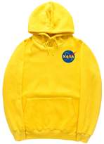 Thumbnail for your product : CORIRESHA Fashion NASA Logo Print Hoodie Sweatshirt with Kangaroo Pocket