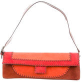 Thumbnail for your product : Ferragamo Patchwork Suede Shoulder Bag