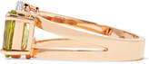 Thumbnail for your product : Delfina Delettrez 18-karat Rose Gold, Peridot And Aquamarine Ring