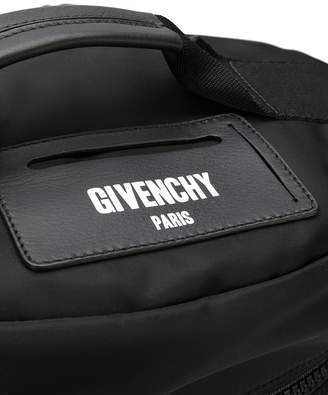 Givenchy logo plaque backpack