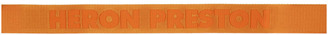 Heron Preston Orange KK Tape Belt