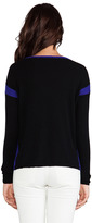 Thumbnail for your product : Autumn Cashmere 2-Tone Hi Lo Sweatshirt