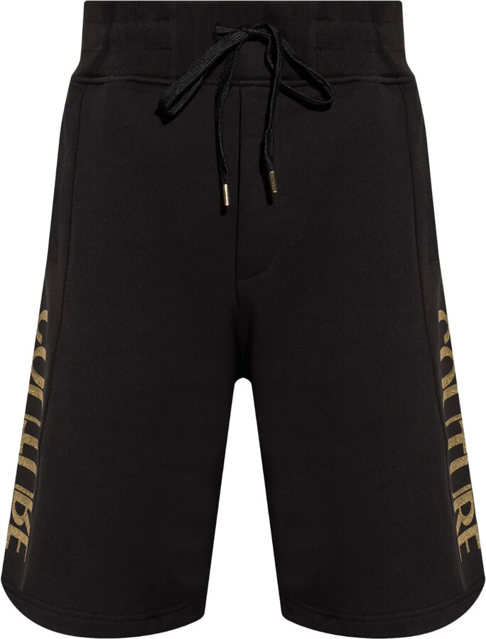 Versace Jeans Couture Logo-Print Shorts