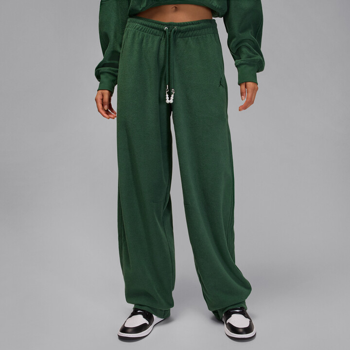 womens jordan fleece pants