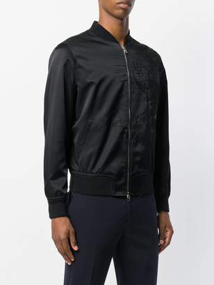 Alexander McQueen embroidered bomber jacket