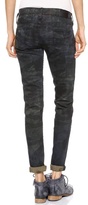 Thumbnail for your product : True Religion Casey Low Rise Super Skinny Camo Jeans