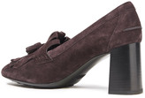 Thumbnail for your product : Tod's Gomma Tasseled Fringed Suede Pumps
