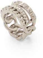 Thumbnail for your product : BCBGMAXAZRIA Triple-Layer Chain Ring