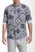 Thumbnail for your product : Zanerobe Bandana Print Cotton Shirt