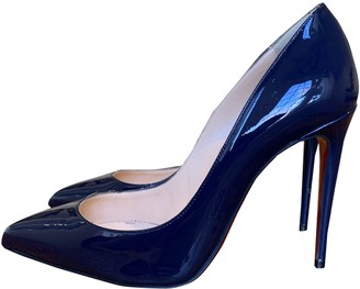 navy blue louboutin heels
