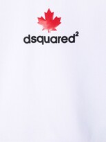 Thumbnail for your product : DSQUARED2 Kids Logo-Print Cotton Hoodie
