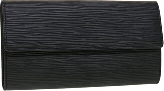 Louis Vuitton Sarah Pink Monogram Empreinte Leather Long Envelope