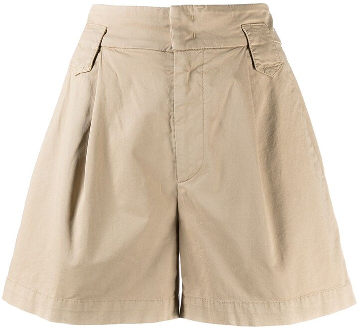 high waisted cargo shorts
