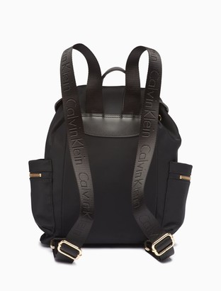 Calvin Klein Kelin Nylon Flap Backpack