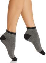 Thumbnail for your product : Kate Spade Metallic Micro Stripe Ankle Socks