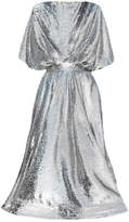 Thumbnail for your product : Anouki Origami Folded Flare Sequin Dress