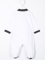 Thumbnail for your product : Emporio Armani Kids My First contrast trim pyjama