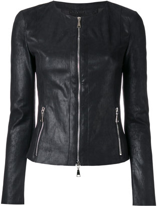 Drome zipped jacket - women - Leather - S