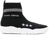 Thumbnail for your product : Chiara Ferragni Logo Sock Sneakers