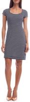 Thumbnail for your product : Three Dots Stripe Shift Dress