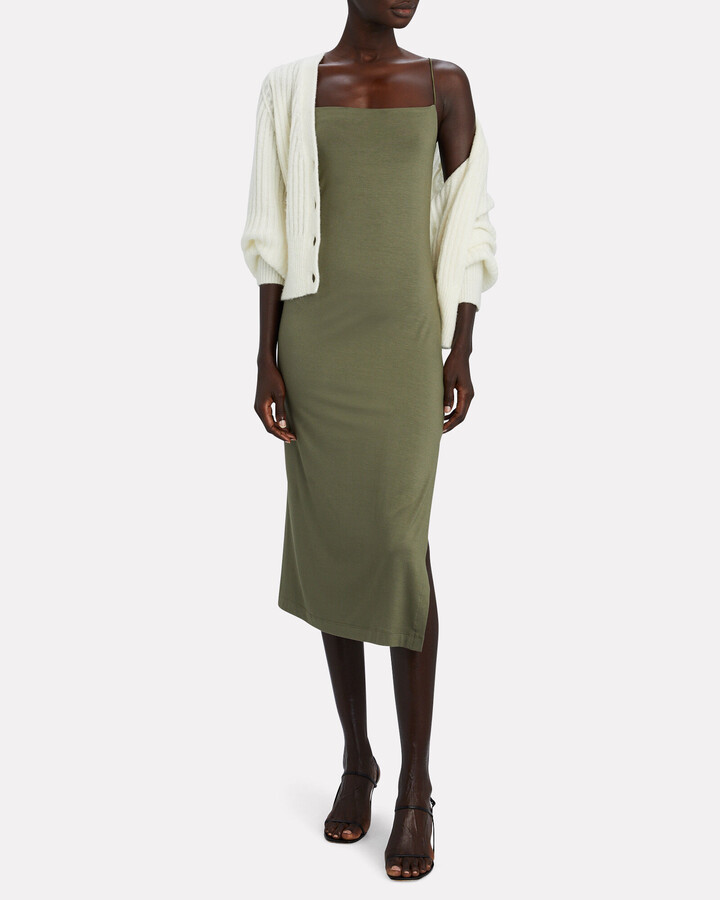 Enza Costa Strappy Jersey Slip Dress - ShopStyle