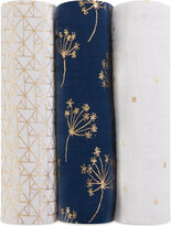 Thumbnail for your product : Aden Anais aden + anais Classic Swaddle 3-Pack Metallic Gold Deco