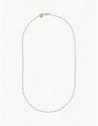 Sterling silver Figaro necklace